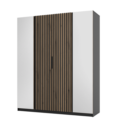 [LE KAJA BL/EV-BL 2 LUSTRO 2LAM] INSTALLATION SERVICE FOR PHANTOM FURNITURE LE KAJA BL/EV-BL 2 2LAM Wardrobe with Mirror - Wardrobe without LED lighting