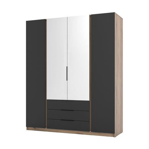 [KAJA EV/BL 2F 2 LUSTRO 3S] INSTALLATION SERVICE FOR PHANTOM FURNITURE LE KAJA EV/BL 2F 2 3S Wardrobe with Mirror - Wardrobe without LED lighting