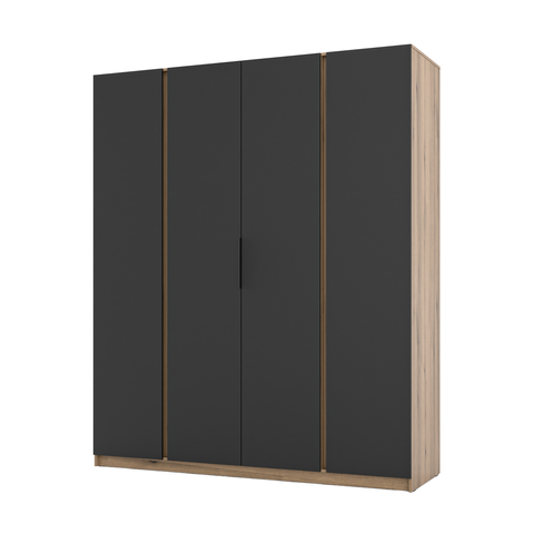 [LE KAJA EV/BL 4F] INSTALLATION SERVICE FOR PHANTOM FURNITURE LE KAJA EV/BL 4F Wardrobe - Wardrobe with warm white LED lighting