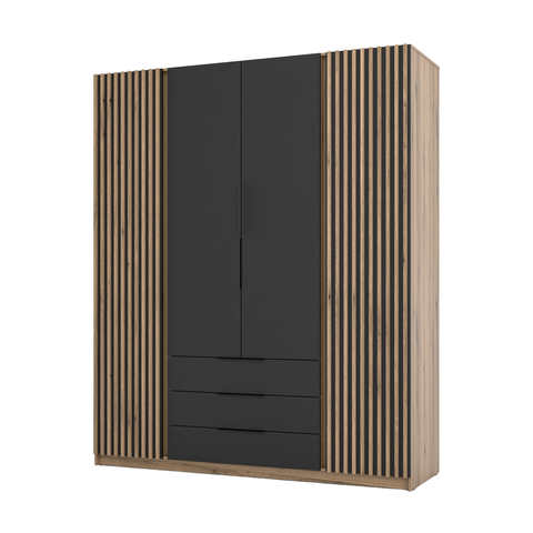 [KAJA EV/BL-EV 2 LAM 2F 3S] INSTALLATION SERVICE FOR PHANTOM FURNITURE LE KAJA EV/BL-EV 2 LAM 2F 3S Wardrobe - Wardrobe without LED lighting