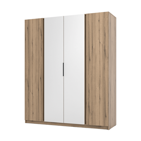 [LE KAJA EV/EV 2F 2 LUSTRO] INSTALLATION SERVICE FOR PHANTOM FURNITURE LE KAJA EV/EV 2F 2 Wardrobe with Mirror - Wardrobe with warm white LED lighting