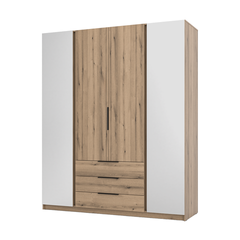 [KAJA EV/EV 2 LUSTRO 2F 3S] INSTALLATION SERVICE FOR PHANTOM FURNITURE LE KAJA EV/EV 2F 3S Wardrobe with Mirror - Wardrobe with warm white LED lighting