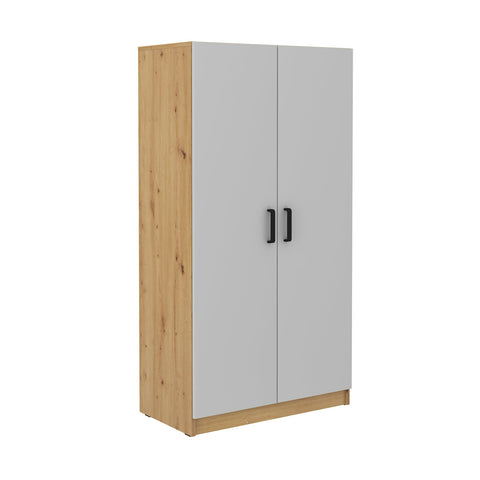 [107 MALTA LG/AR] INSTALLATION SERVICE FOR PHANTOM FURNITURE LE Malta 107 2F Wardrobe in Light Grey & Artisan Oak