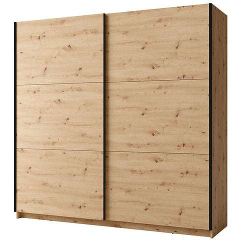 INSTALLATION SERVICE FOR PHANTOM FURNITURE MO Arsala II Sliding Wardrobe 200 cm– Artisan Oak