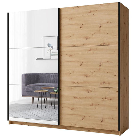 INSTALLATION SERVICE FOR PHANTOM FURNITURE MO Arsala III Sliding Wardrobe 200 cm– Artisan Oak