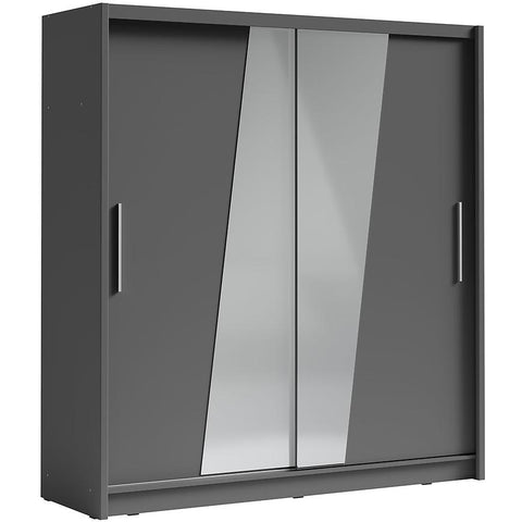 INSTALLATION SERVICE FOR PHANTOM FURNITURE MO Bergamo III Wardrobe – Grey Graphite