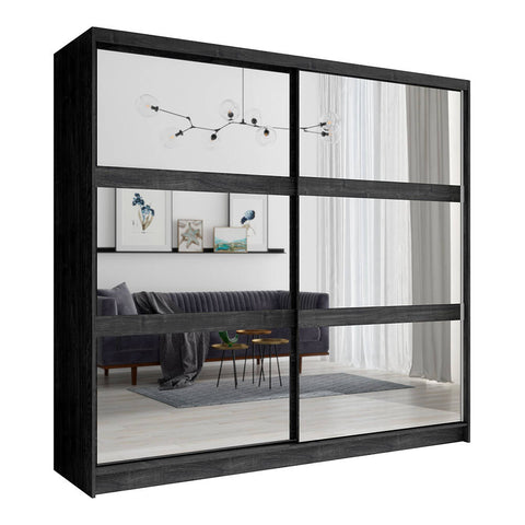 [TG-R34032/R34032-12-B] INSTALLATION SERVICE FOR PHANTOM FURNITURE MO Togo 12 Sliding Wardrobe – Ash Portland