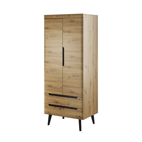 INSTALLATION SERVICE FOR PHANTOM FURNITURE Nordi Chest Wardrobe Artisan Oak - Scandic Style