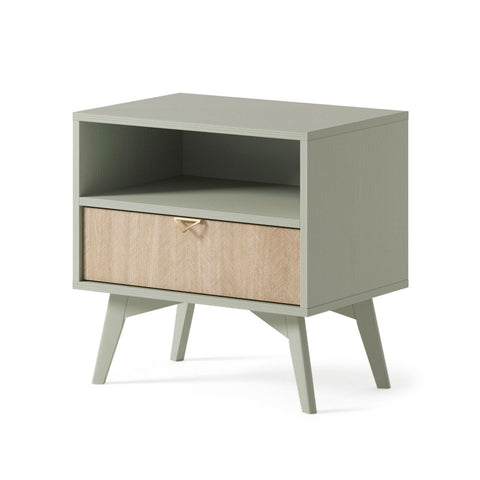 [FOREST STOLIK NOCNY S54] INSTALLATION SERVICE FOR PHANTOM FURNITURE Forest Nightstand S54 – Rustic Elegance Eucalyptus Green
