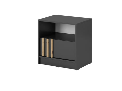 [NELLY STOLIK NOCNY S51] INSTALLATION SERVICE FOR PHANTOM FURNITURE PI Nelly Bedside Table – Graphite / Artisan Oak