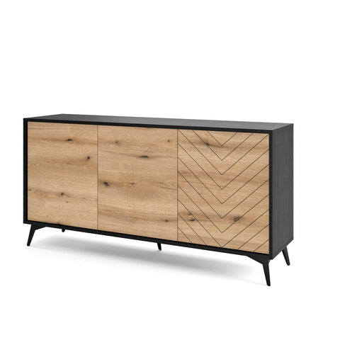 [DIAMOND KOMODA K154] INSTALLATION SERVICE FOR PHANTOM FURNITURE Diamond Dresser 154 - Chest of Drawers with Three Push to Open System Doors