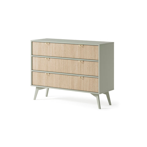[FOREST KOMODA KSZ106] INSTALLATION SERVICE FOR PHANTOM FURNITURE Forest Dresser KSZ106- Chest of Drawers with Three Drawers Eucalyptus Green