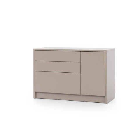 [GS-K-1D3S-CO] INSTALLATION SERVICE FOR PHANTOM FURNITURE Genius Chest of Drawers with 1 Door and 3 Drawers - Congo