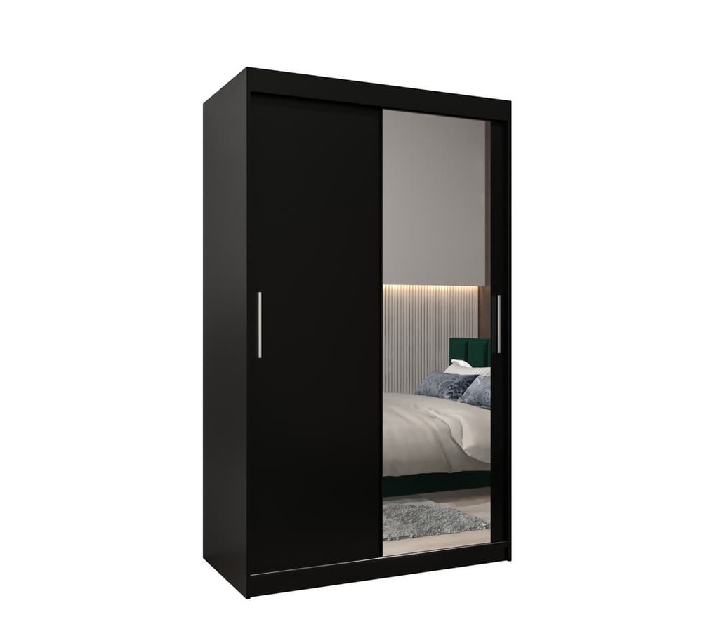 [TOK 02 120 CZCZ] INSTALLATION SERVICE FOR Tokyo II Sliding Door Wardrobe 120cm Black / 120cm