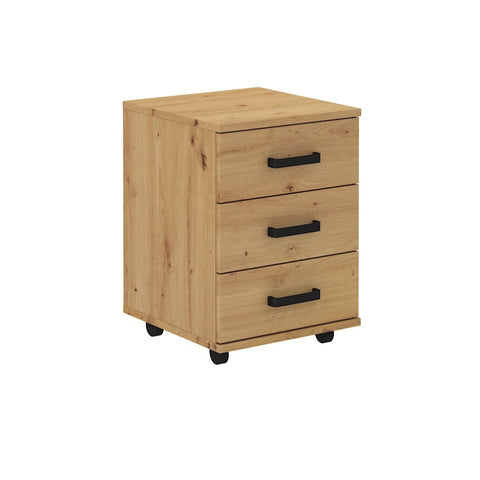 [201 MALTA AR] INSTALLATION SERVICE FOR PHANTOM FURNITURE LE Malta 201 3S Mobile Pedestal in Artisan Oak