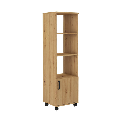 [220 MALTA AR] INSTALLATION SERVICE FOR PHANTOM FURNITURE LE Malta 220 1F High Mobile Pedestal in Artisan Oak