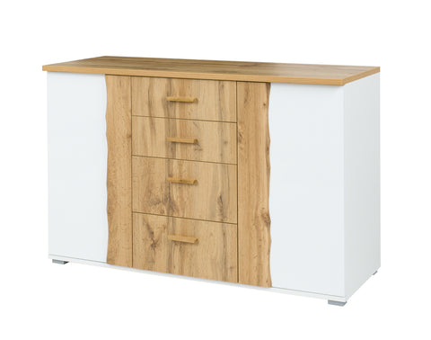 INSTALLATION SERVICE FOR PHANTOM FURNITURE MO Wood 03 Chest of Drawers – White & Wotan Oak