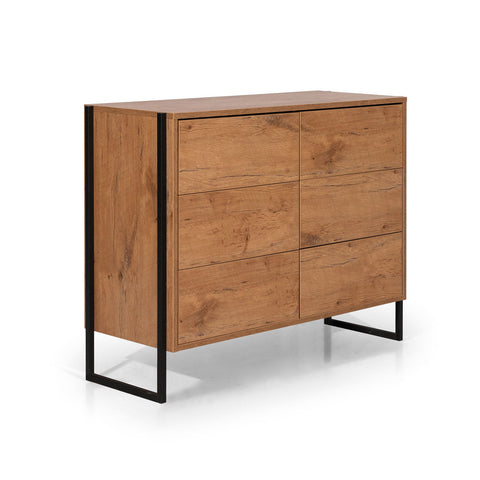[LF-LU-100] INSTALLATION SERVICE FOR PHANTOM FURNITURE NE Loft Chest of Drawers – 6 Drawers – 110 cm