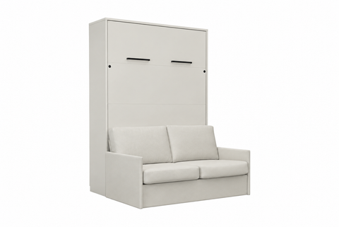 INSTALLATION SERVICE FOR PHANTOM FURNITURE Customizable Genius Murphy Bed Set with Sofa 160×200 cm – Cashmere