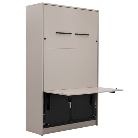 INSTALLATION SERVICE FOR PHANTOM FURNITURE Genius Murphy Bed with Desk 120 × 200 cm and Mattress - Congo / Soft