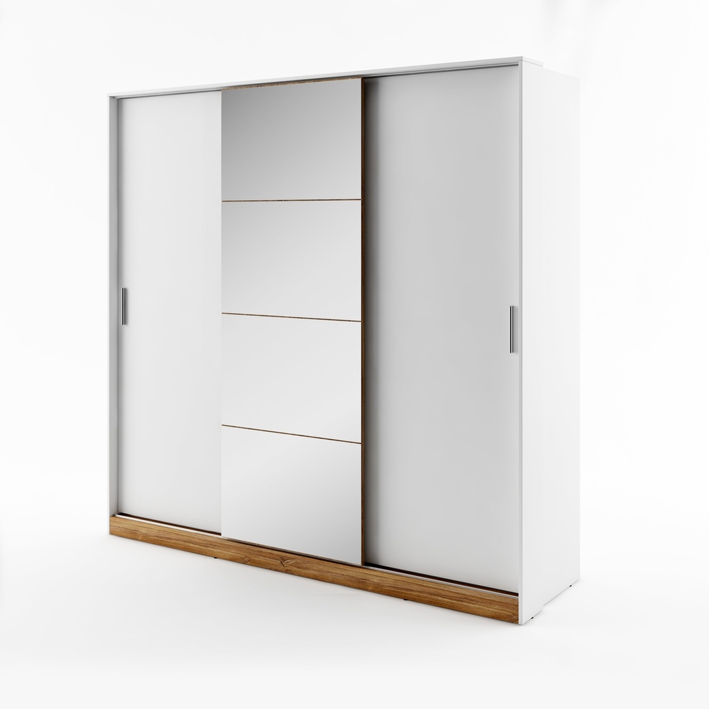 [DENTRO DT-01] INSTALLATION SERVICE FOR Dentro DT-01 Sliding Door Wardrobe White Matt / 220cm
