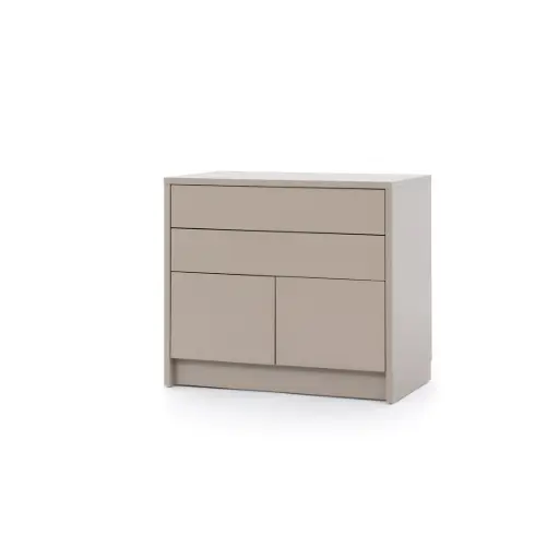 GENIUS Chest of Drawers with 2 Doors and 2 Drawers