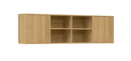 BASIC Extension for a Horizontal Basic Unit Murphy Bed with Open Shelves