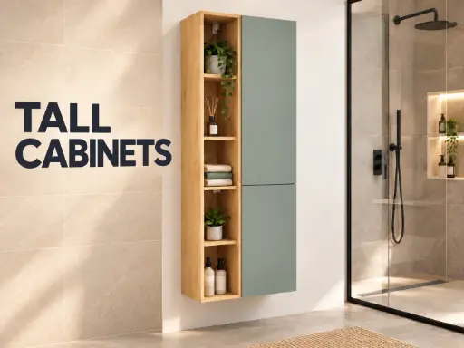 Bathroom Furniture - Tall Cabinets