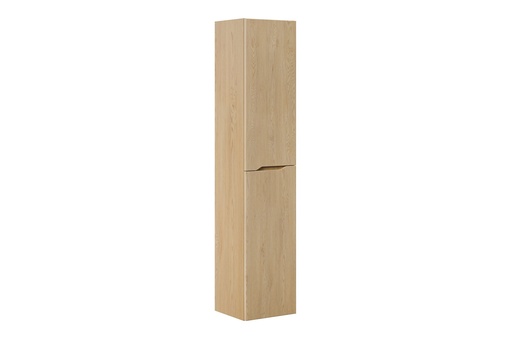 Nordic Cremona Tall Cabinet 2 Doors – Cremona Oak, 35x33.5x170 cm