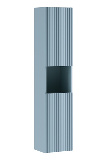 Nova Denim Tall Cabinet 2 Doors – Denim Blue, 30 cm