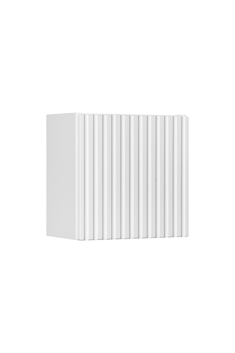 Nova White Qubik Wall Cabinet 1 Door – White Matt, 30×30 cm