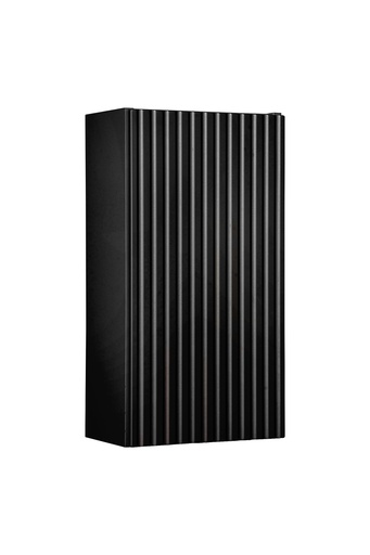Nova Black Wall Cabinet 1 Door – Black Matt, 30 cm